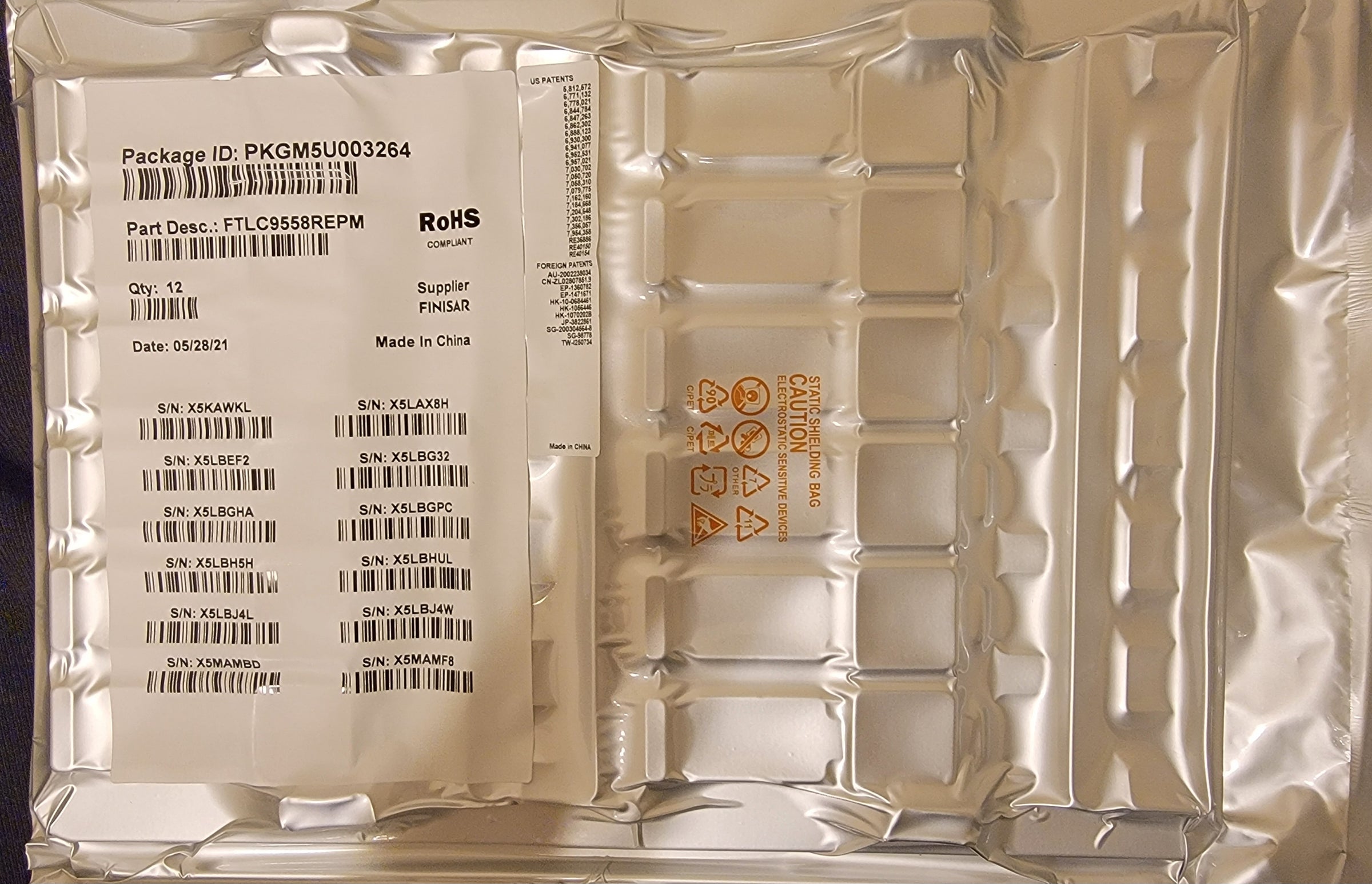 Finisar FTLC9558REPM QSFP28 Optical Transceiver | Purenet